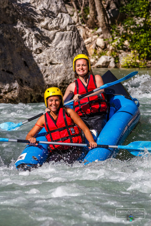 photo cano raft air boat canoe verdon